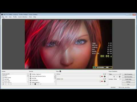 OBS Tutorial: Toggle Elements of a Scene (Hide/Show)