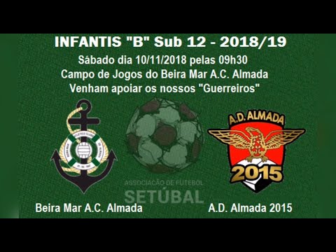 Beira Mar A.C. Almada - 0 vs 4 - A.D. Almada 2015 - Campeonato Sub 12 - 10/11/2018 - 18-19