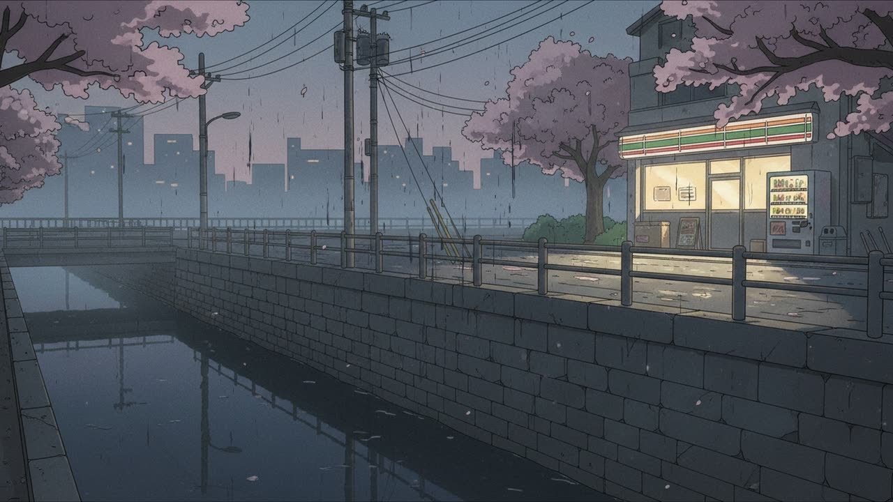 Vintage Canal Chill: Jazzhop Echoes