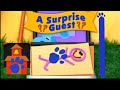 Blue S Clues How To Draw 3 Clues From A Surprise Guest