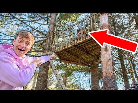 EXPLORING ABANDONED TREEHOUSE!! (DELETED VIDEO) Video