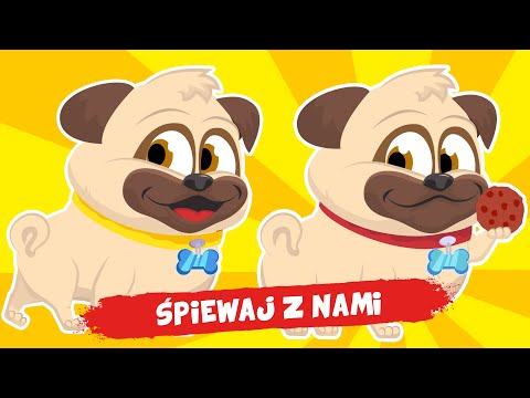 ŚPIEWAJ Z NAMI! - DZIESIĘĆ MOPSÓW - Śpiewające Brzdące Piosenki Dla Dzieci 😄😄😄