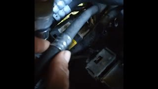 GMC Acadia A/C Line Leaking Refrigerant Power Steering Hose Rubbed a hole in AC line.