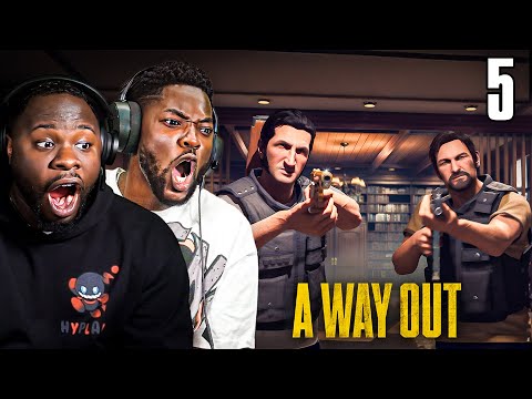 DEMONS ARE FINALLY HOME! OR WAIT WTF?! | A Way Out (ENDING)