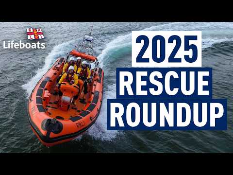 Dramatic sea rescues | RNLI rescue roundup 2025