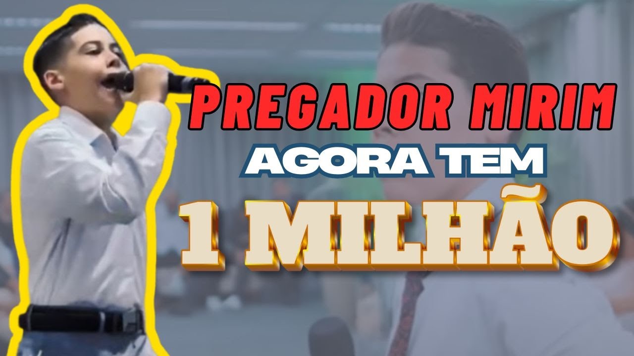 PREGADOR MIRIM  TEM 1 MILHÃO