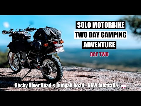 Solo Motorbike Camping Adventure - Rocky River & Gunyah Rd Australia | DR650