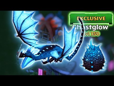 Ghostglow (New Exclusive Fireworm Princess) Max Level 150 Titan Mode | Dragons: Rise of Berk
