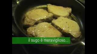 preview picture of video 'Fette di lonza con sale aromatizzato, aceto balsamico e miele'