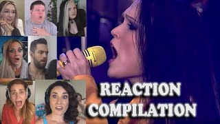 REACTION COMPILATION | NIGHTWISH - The Phantom Of The Opera (OFFICIAL LIVE) | Supercut reactions
