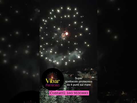 Vibar Fireworks - Super spettacolo pirotecnico da quattro punti sul mare