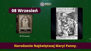 Narodzenia Najświętszej Maryi Panny | Żywoty Świętych Pańskich - 08 Wrzesień - Audiobook 264