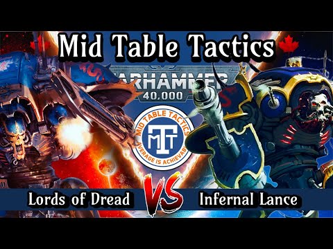 Warhammer 40k Battle Report: Lords of Dread VS Infernal Lance