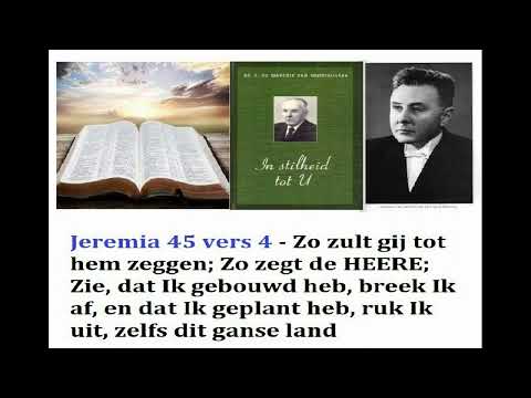 Ds E Du Marchie van Voorthuijzen__Preek, Jeremia 45 vers 4
