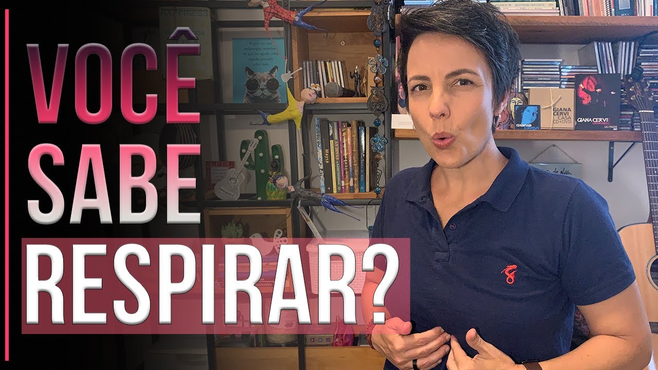 Como RESPIRAR corretamente ao CANTAR | Tipos e Modos Respiratórios