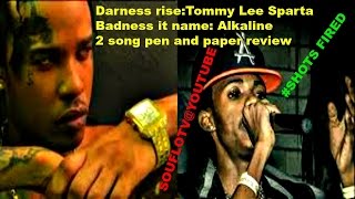 Tommy lee Sparta diss alkaline 2 song review (SHOTS FIRED)