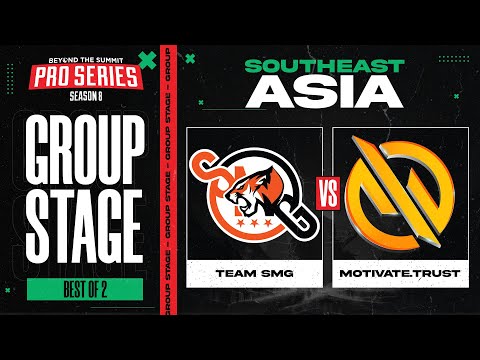 SMG vs MG.Trust Game 2 - BTS Pro Series 8 SEA: Group Stage w/ Ares & Danog