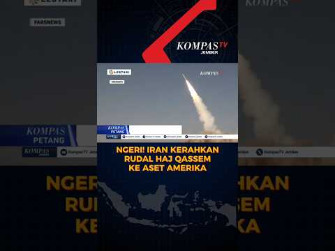 KEJUTAN IRAN! Drone Naser-2 & Rudal Haj Qassem Bombardir Aset Baru Amerika