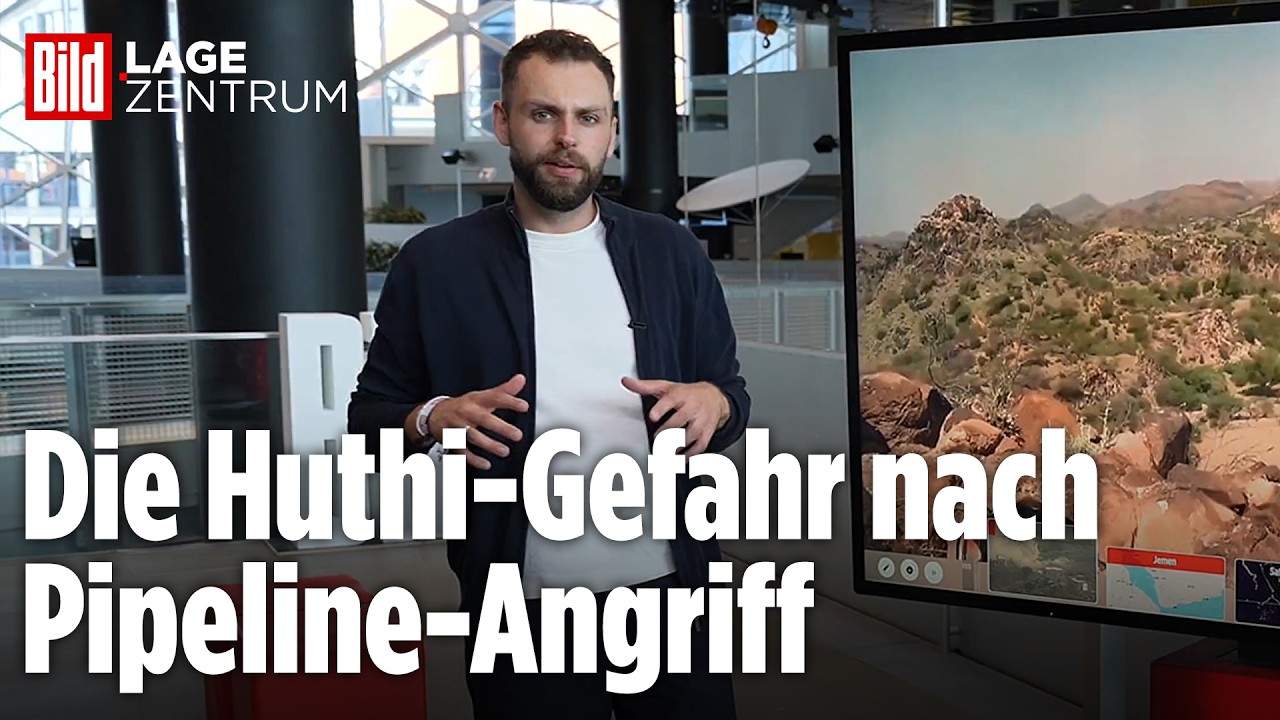 Huthi-Miliz: Diese Terroristen sorgen für die Spritpreis-Explosion | BILD Lagezentrum
