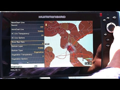 How to Use Humminbird Autochart Live - So Awesome!