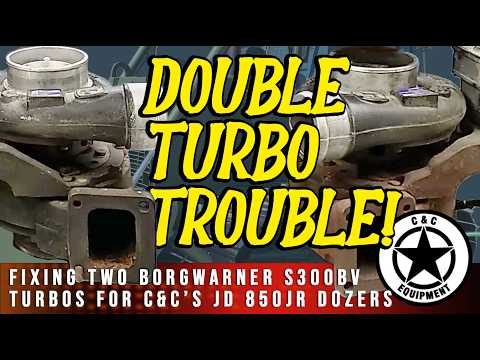 Transforming Military-Grade Turbos for @C_CEQUIPMENT 850JR Deere Dozers! Complete S300BV Remans