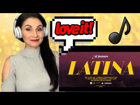 "LATINA" Reaction || FIRST TIME Reacting to AL JAMES || Filipino Rapper