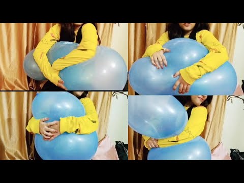 bigg balloon🎈😱blow blasting💥💣challenge || question balloon challenge || blow to pop balloon