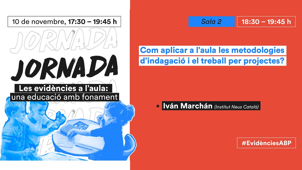 Dues aplicacions de treball per projectes a secundària basades en recerca educativa - Iván Marchán