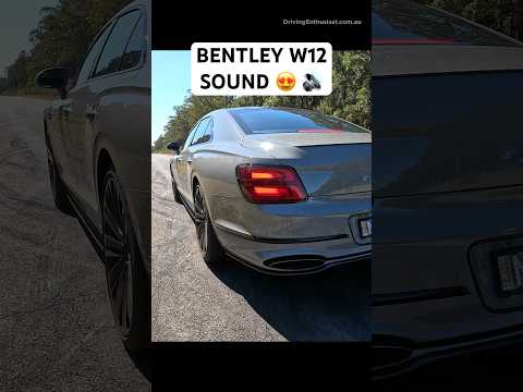 Thumbnail for 2023 Bentley Flying Spur W12 sounds magnificent #bentley #w12 #launchcontrol by Bentley