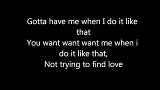 Ricki Lee Do It Like that Lyrics