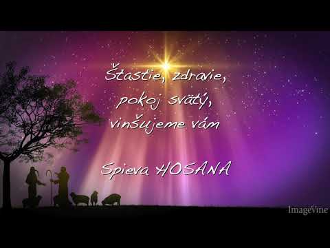 Štastie, zdravie, pokoj svätý vinšujeme vám