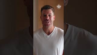 David Warner's Special Message For Rishabh Pant