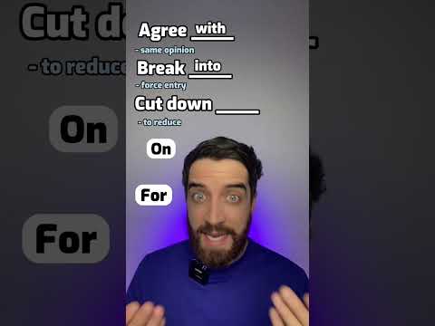 Can YOU complete these phrasal verbs in English 🇬🇧