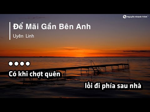 [KARAOKE TONE NỮ THẤP] Để Mãi Gần Bên Anh - Uyên Linh | The Masked Singer Vietnam