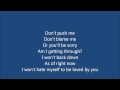 Johnny Falls by Hedley lyrics 