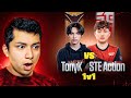 ROLEX REACTS to TonyK vs STE ACTION (1v1) | PUBG MOBILE