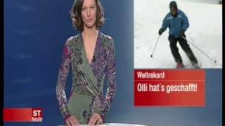 preview picture of video 'ORF Bericht: Doppelweltrekord im Skigebiet Speikboden'