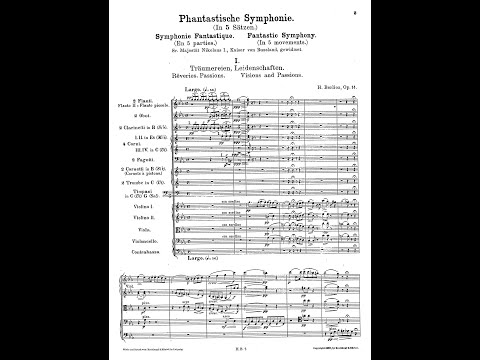 Berlioz Symphonie Fantastique (Score)