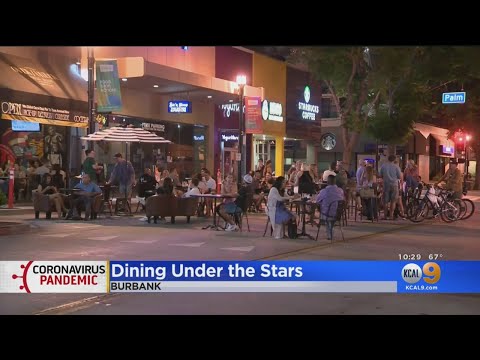 Downtown Burbank Offers Al Fresco Dining Amid New Shutdown Orders