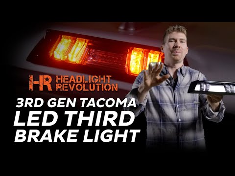 16-23 Toyota Tacoma X3B LED 3rd Brake Light Review | Headlight Revolution