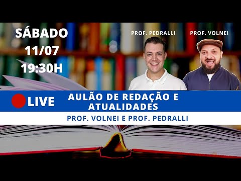 AULÃO DE REDAÇÃO, ATUALIDADES E TEMAS PARA CONCURSO - PMPR PCPR 2020