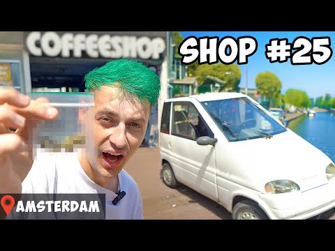 I Went To Every Coffeeshop In Amsterdam in ONE DAY