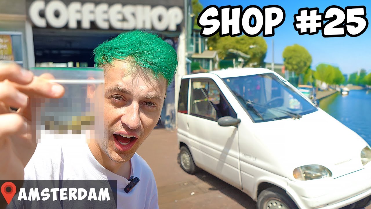 I Went To Every Coffeeshop In Amsterdam in ONE DAY