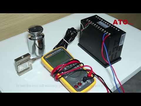 Part of a video titled How to Test a Load Cell with a Multimeter - YouTube