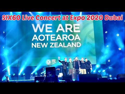 Six60 (New Zealand’s biggest band) live concert at Expo 2020 Dubai