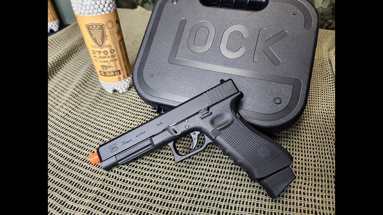 GLOCK G34 Gen 4 Deluxe 6mm CO2 Airsoft Pistol YouTube Video ID c8qkOEpExBo