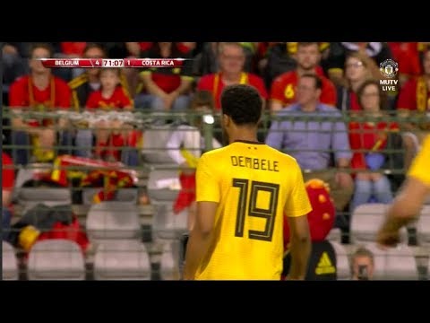 Moussa Dembele vs Costa Rica (Friendly) 11/06-18 HD 720p by RLcomps