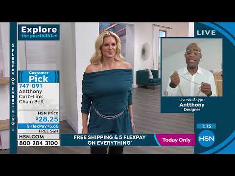 Antthony CurbLink Chain Belt