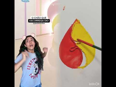 O CHÃO ESCORREGA DIO - gisellehfreitas #humor #comedia #comedy