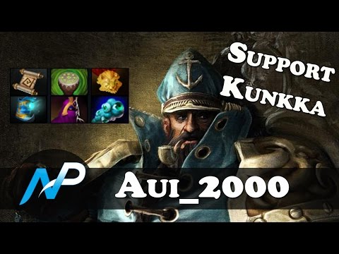 Aui_2000 - Kunkka gameplay [Support] | Patch 7.05